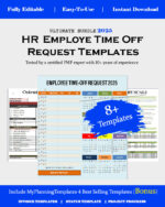 Hr Employee time off request template