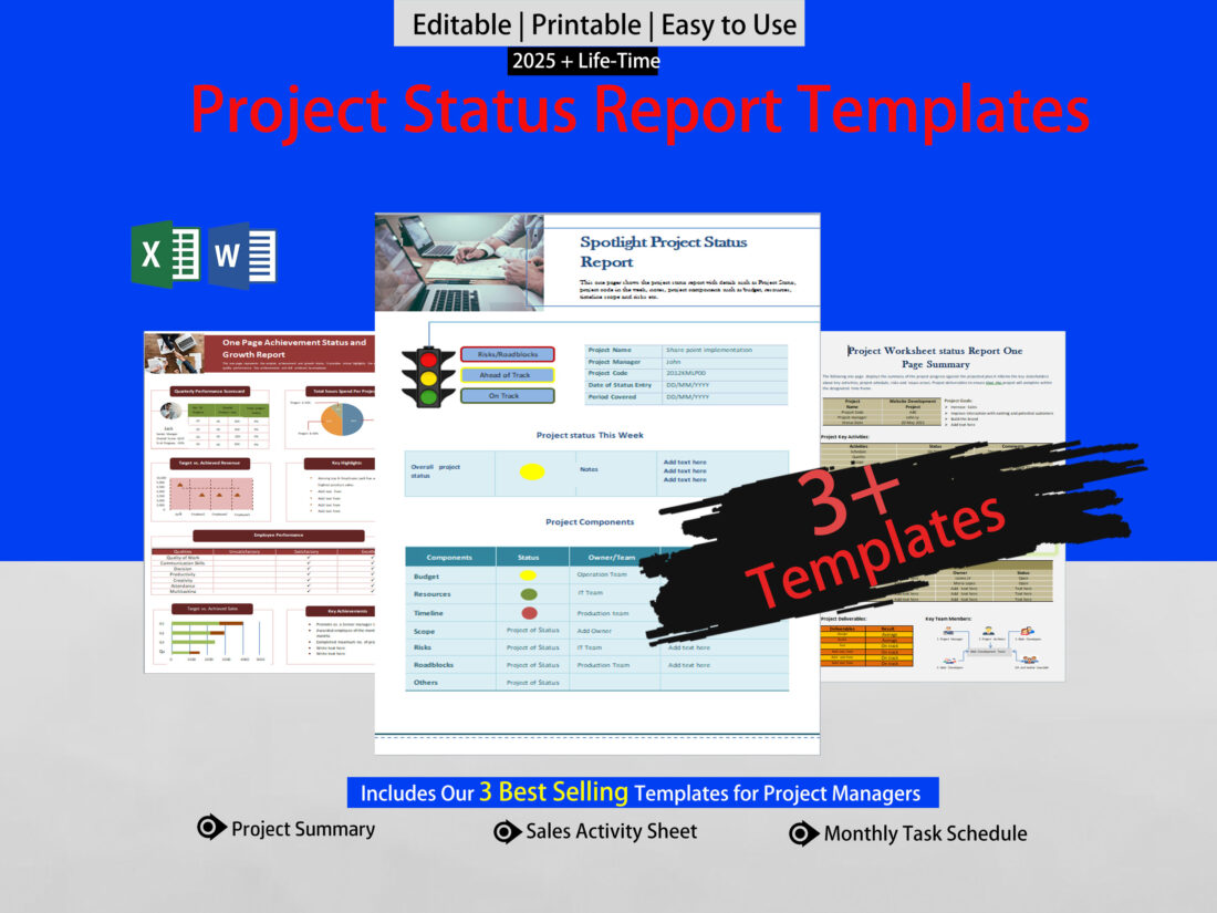 status template4