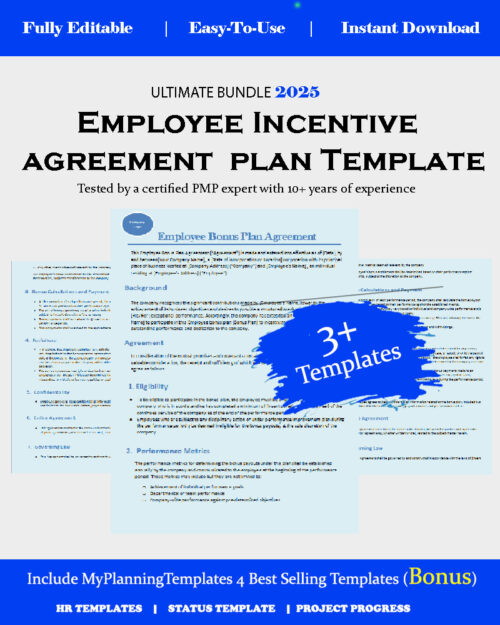 Employee incentive template image