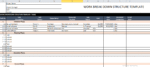 format of wbs